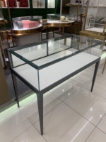Gabinete Expositor de Joyería con Espejo, Cerradura y Lentes de Madera MDF, Vitrina para Joyas, Original de Fábrica 2024 con Entrega Rápida