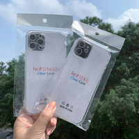 Étui de téléphone gratuit pour iPhone 16, coque en cristal, 16 Pro, 16 Pro Max, étui en TPU ultra-fin, protection transparente pour iPhone 16 Plus