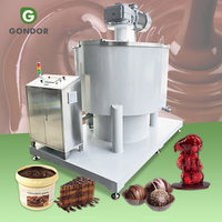 Moulin à billes vertical de laboratoire 100L, petit modèle, pour chocolat, avec fonction conche