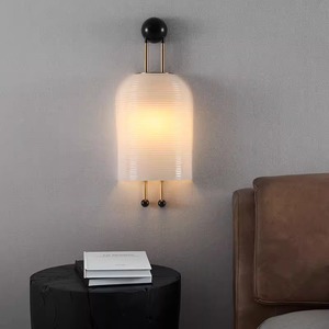 Lámpara de pared minimalista E27 Led 220V con control de interruptor para sala de estar, dormitorio, diseño nórdico - Product Image 3