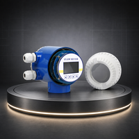 Medidor de Flujo Electromagnético Digital Yheng RS485 para Líquidos, Agua y Aguas Residuales, Controlador de Flujo Magnético con Pico de Flujo, OEM IP65