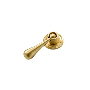 <b>Copper</b> Lever Cabinet Handle Chinese Style Surface Mounted Durable Furniture Hardware - Product Image 1