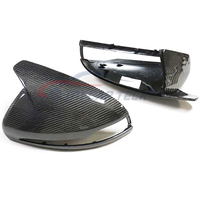 Coques de rétroviseurs en fibre de carbone pour Mercedes Benz W205 W238 W213 W222, style à ajouter