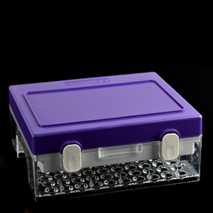 Degao 100 Wells Vacuum Blood Collection Tube Specimen <b>Box</b> Sealed Shockproof <b>Storage</b> Case for Hospital Laboratory Transport - Product Image 4