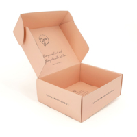 Boîtes en carton ondulé recyclables et réutilisables personnalisées boîtes d'expédition postales boîte de stockage en carton avec votre propre logo