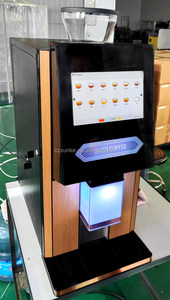 Machine à expresso à <span class=keywords><strong>écran</strong></span> tactile 10 pouces, fabrication directe d'usine OEM, meule plate de 64 mm, 9-10 bars, cafetière intelligente - Product Image 4