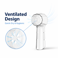 Cubierta para Cabezal de Cepillo de Dientes Compatible con IO 3/4/5/6 y EB, Cabezal Redondo, Tapa Ventilada a Prueba de Polvo, 5 Colores, Directo de Fábrica