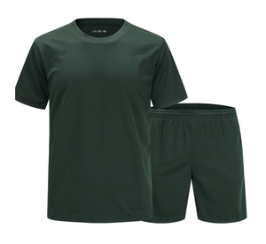 DFT0101 Nouvelle tenue d'entraînement fitness été, short à manches courtes, séchage rapide, respirant, t-shirt de sport, chemises courtes - Product Image 5
