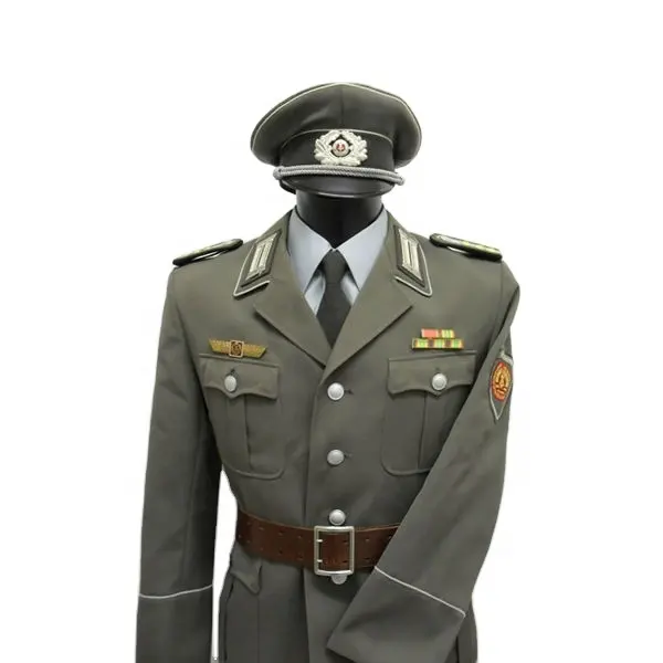 جودة الرجال العسكرية الموحدة 100% الصوف الرسمي العسكرية الألمانية ww2 الزي الرسمي