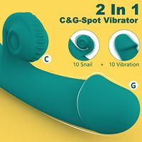 Wiederaufladbarer USB-Massagevibrator mit Hoher Leistung für Frauen - Selbstbefriedigung & Langeweile-Bekämpfung Erotikspielzeug für Paare