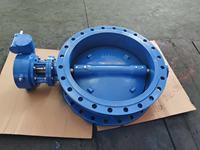 Ductile Iron Flange Type butterfly Valve with Gearbox and Handwheel DN1200 Face to Face EN558 S13 S14 PN10/16/25 Supplier
