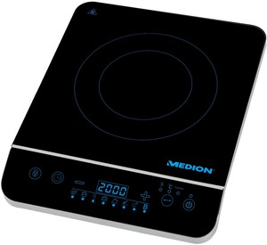 Placa de Inducción Individual de 2000W, Calentamiento Rápido 220V 1. Calentamiento Rápido de 2000W 2. Control Preciso de Temperatura 3. Ventilador de Refrigeración Silencioso y Potente - Product Image 3
