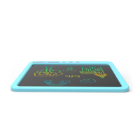 Tableau d'écriture réutilisable 19 pouces en gros, double écran LCD avant et tableau blanc arrière avec 3 touches d'effacement pour les magasins de détail