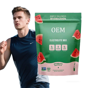 Poudre d'électrolytes <span class=keywords><strong>sans</strong></span> sucre en marque propre, vitamines pour la nutrition sportive, régime cétogène, soutien à l'hydratation, fonction musculaire, en vrac - Product Image 1