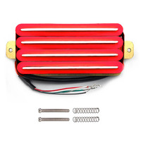Suivi à haut rendement ST TL LP Quad Coil Humbucking Micros de guitare électrique Accessoires d'instruments de musique en métal multicolore