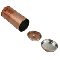 Boîte en métal ronde pour chocolat, emballage cadeau pour bonbons, conteneur métallique personnalisé imprimé, confiserie