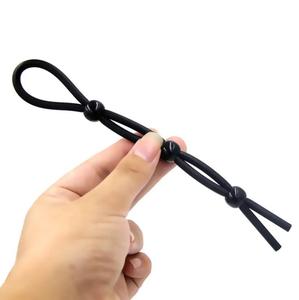 3pcs/set Silicone Intimate Penis <b>Rings</b> Lock Fine Sex Toy Box Male Adult Sex Products <b>Couples</b> Locking Cord Sex Toys for Men% - Product Image 3