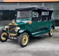 Voiture de tourisme électrique de luxe à 8 places, style 2024, chariot de plage classique vintage, chariot de golf de tourisme