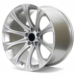 Jantes forgées Bku 5x120 pour <span class=keywords><strong>BMW</strong></span> M5 M6 E61 E63 E64 E39 <span class=keywords><strong>E46</strong></span> E60 Style 166 18 19 20 pouces, jantes concaves en alliage argenté - Product Image 1