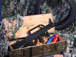 787pcs qbz 95 Súng Trường tự động vũ khí Súng mô hình khối xây dựng trẻ em súng đạn đồ chơi - Product Image 5