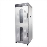 Commerciële huishoudelijke vacuümdroogapparatuur voor fruit en groenten, 32 trays, dehydrator van SUS304 roestvrij staal, hoge efficiëntie, 110-220V