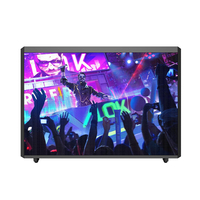 Façade de Station DJ Support de Bureau Table Cabine Portable Écran LED Mur Vidéo Affichage Cabine DJ