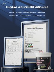 ตัวอย่างฟรี ไมโครสโตนร็อค เรซิ่นสำหรับเคลือบผนังและพื้น วัสดุหินพอร์ซเลนแบบไม่ต้องล้าง สำหรับงานภายนอก แม่เหล็กสำหรับทา<span class=keywords><strong>สี</strong></span>  แบบกระป๋องพร้อมที่ขูด - Product Image 5