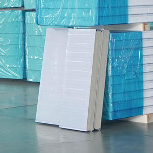 Panneaux sandwich en acier isolés pour chambre froide industrielle, épaisseur 50 mm, 75 mm, 80 mm, 100 mm, résistants au feu, ignifuges B1, isolation thermique - Product Image 5