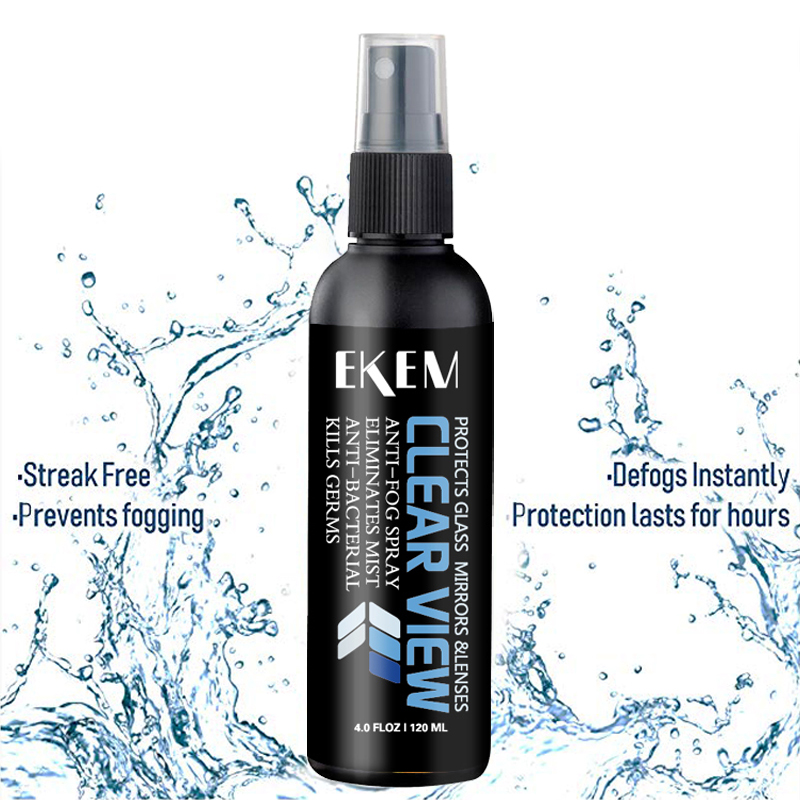 Жидкий противотуманный спрей EKEM для плавательных очков и автомобилей, противотуманный