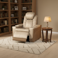 Canapé inclinable en similicuir, mobilier de salon en cuir synthétique, sièges abordables pour home cinéma
