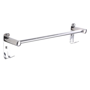 Porte-serviettes en acier inoxydable 304, barre simple, auto-adhésif, résistant à la rouille, pour salle de bain et douche - Product Image 4