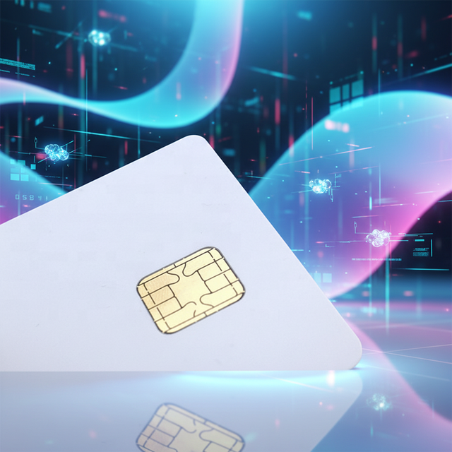 Factory J2A040 JCOP USON Unfused Blank Epoxy Chip Cards NFC RFID Communication Interface 13.56MHz Frequency Waterproof Fast