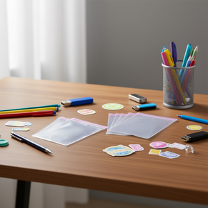 Sac à fermeture éclair transparent Ilan 8x24 cm pour le rangement et l'emballage - Product Image 2