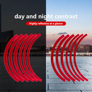 Scooter électrique <span class=keywords><strong>M365</strong></span> Pro 1S: Autocollants réfléchissants universels avec autocollants en papier de couleur pour les roues <span class=keywords><strong>avant</strong></span> et arrière - Product Image 3