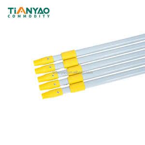 Tianyao TY-PT24 Commercial Durable Iron Coated <strong>Mop</strong> Broom Handle Replacement Pole Fits Home Brushes <strong>Mops</strong> Rust Free Threaded Floor - Product Image 2