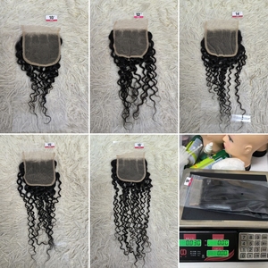 โปรโมชั่น $5 $8  4x4, 13x4  วิกผมลูกไม้แบบใส  พร้อมผมปิดหน้าผาก  ขายส่งราคาถูก ผมตรง, ผมลอน, ผมลอนน้ำ  วิกผมแท้ - Product Image 5