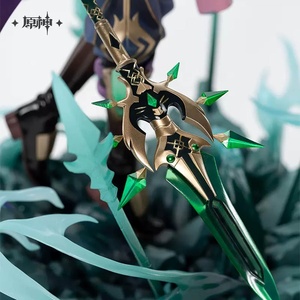 ฟิกเกอร์แอ็คชั่นไซโว วิจิลันท์ ยากชา ขนาด 27 ซม. จากเกม <span class=keywords><strong>Genshin</strong></span> <span class=keywords><strong>Impact</strong></span> ทำจากเรซิ่น ตัวการ์ตูน ของเล่นโมเดลตุ๊กตา จงลี่ คลี ไพมอน - Product Image 5