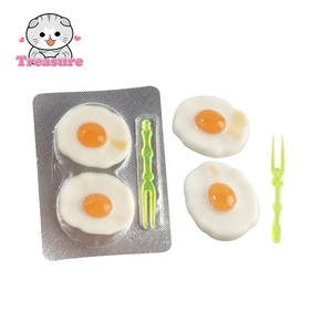 Egg Gummy Candy Poached Egg Soft Candy <strong>Swedish</strong> <strong>Fish</strong> Candy - Product Image 4