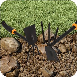 Azada cuadrada de 32 cm de grado industrial con material de cabeza TRIDENT fibra de vidrio - Product Image 4