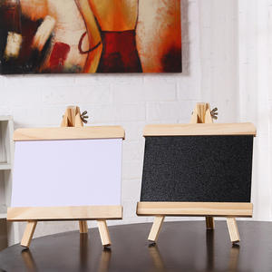 Venta al por mayor 18*24cm pantalla de publicidad tablero de madera <span class=keywords><strong>pizarra</strong></span> signos pequeños de madera deslizante promoción <span class=keywords><strong>pizarra</strong></span> de madera - Product Image 2