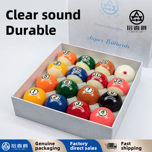 Juego <span class=keywords><strong>de</strong></span> <span class=keywords><strong>Bolas</strong></span> <span class=keywords><strong>de</strong></span> <span class=keywords><strong>Billar</strong></span> <span class=keywords><strong>de</strong></span> Entrenamiento <span class=keywords><strong>de</strong></span> Resina Fenólica Resistente a Impactos <span class=keywords><strong>de</strong></span> 57.2 mm, 16 Piezas/Caja, en Venta - Product Image 3