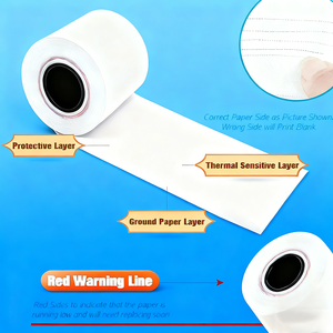 Papel Térmico para Cajas Registradoras POS de 57 mm, 48-80 g/m², Suministro Directo del Fabricante, Rollo de Papel Térmico para Cajeros Automáticos de 80 mm, Gama Completa de Modelos - Product Image 5