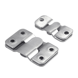 Stainless Steel <b>Concealed</b> M-Shaped Mounting Hook for Furniture Cabinet-Silver Modern Simple Design Durable & Easy Installation - Product Image 2