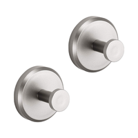 Support mural à ventouse en acier inoxydable NES-CI250 pour serviettes et vêtements – Idéal cuisine, salle de bain, hôtel – Écologique – Offre spéciale