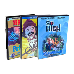 <strong>Custom</strong> Printed 3.5g <strong>CD</strong> Case Mylar Bags Special Shape 8th Holographic DVD Box Die Cut for Candy Gummies for Food Storage-Paper - Product Image 6