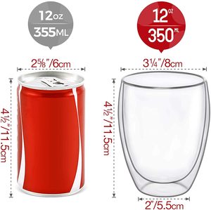 Vendita calda resistente al calore borosilicato <span class=keywords><strong>vetro</strong></span> trasparente doppia parete di <span class=keywords><strong>vetro</strong></span> Espresso tazza di <span class=keywords><strong>caffè</strong></span> tazza - Product Image 2