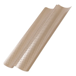 Cucina di casa di piccole dimensioni in metallo teglia 2-4 file antiaderente pasta di pane e Baguette - Product Image 4