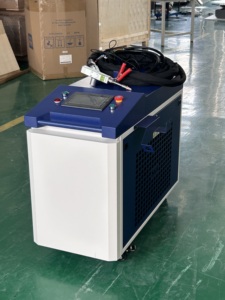 Con lắc đôi 1500W 2000W 3000W Máy hàn laser sợi 4 trong 1multi-mô hình hàn cắt làm sạch - Product Image 4