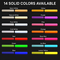 Bande LED néon flexible en silicone IP67 6x12mm DC5V 12V, découpable toutes les 2,5cm ou 1cm, RGB RGBIC 5M pour enseignes, décoration intérieure et commerciale, éclairage de corde