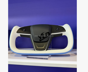 Tesla Model X Y S 3 Yükseltme Yeni Model <span class=keywords><strong>Yoke</strong></span> Plaid Direksiyon Simidi için YLD - Product Image 1
